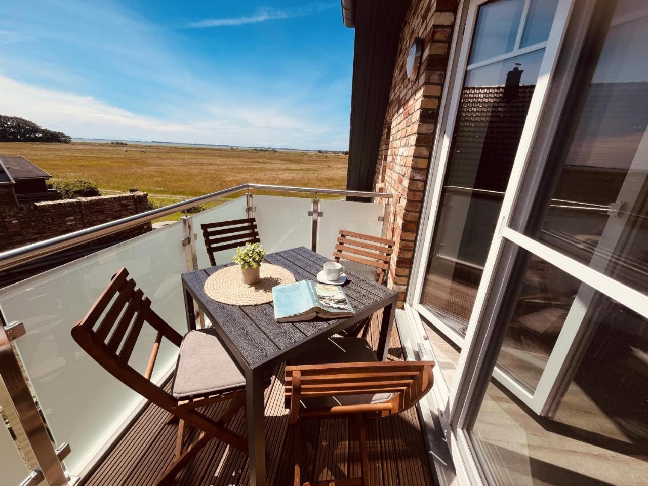 Holmblick - Boddenblick, Balkon, 2 Schlafzimmer, 4 Personen บอร์น ภายนอก รูปภาพ