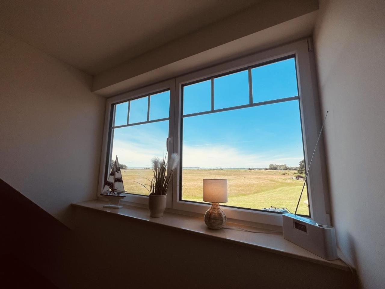 Holmblick - Boddenblick, Balkon, 2 Schlafzimmer, 4 Personen บอร์น ภายนอก รูปภาพ