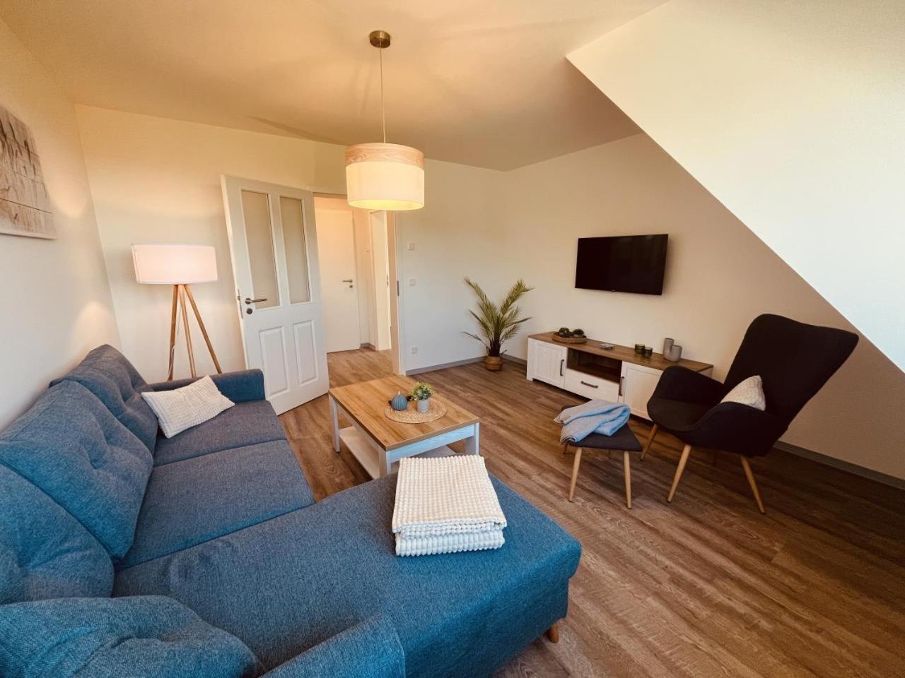 Holmblick - Boddenblick, Balkon, 2 Schlafzimmer, 4 Personen บอร์น ภายนอก รูปภาพ